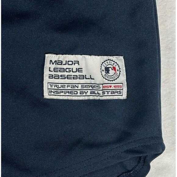 Vtg Boston Red Sox Embroidered Baseball Jersey Youth Large (12-14) True Fan - Picture 4 of 8